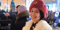 Дед Мороз покатал детей на лошадях в Пущине - Regions.Ru
