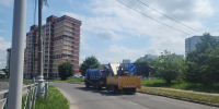 Спецмашины «Мосавтодора» убрали региональные дороги в Пущине - Regions.Ru